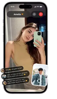 Phone with videochat